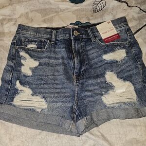Vintage high rise jeans shorts